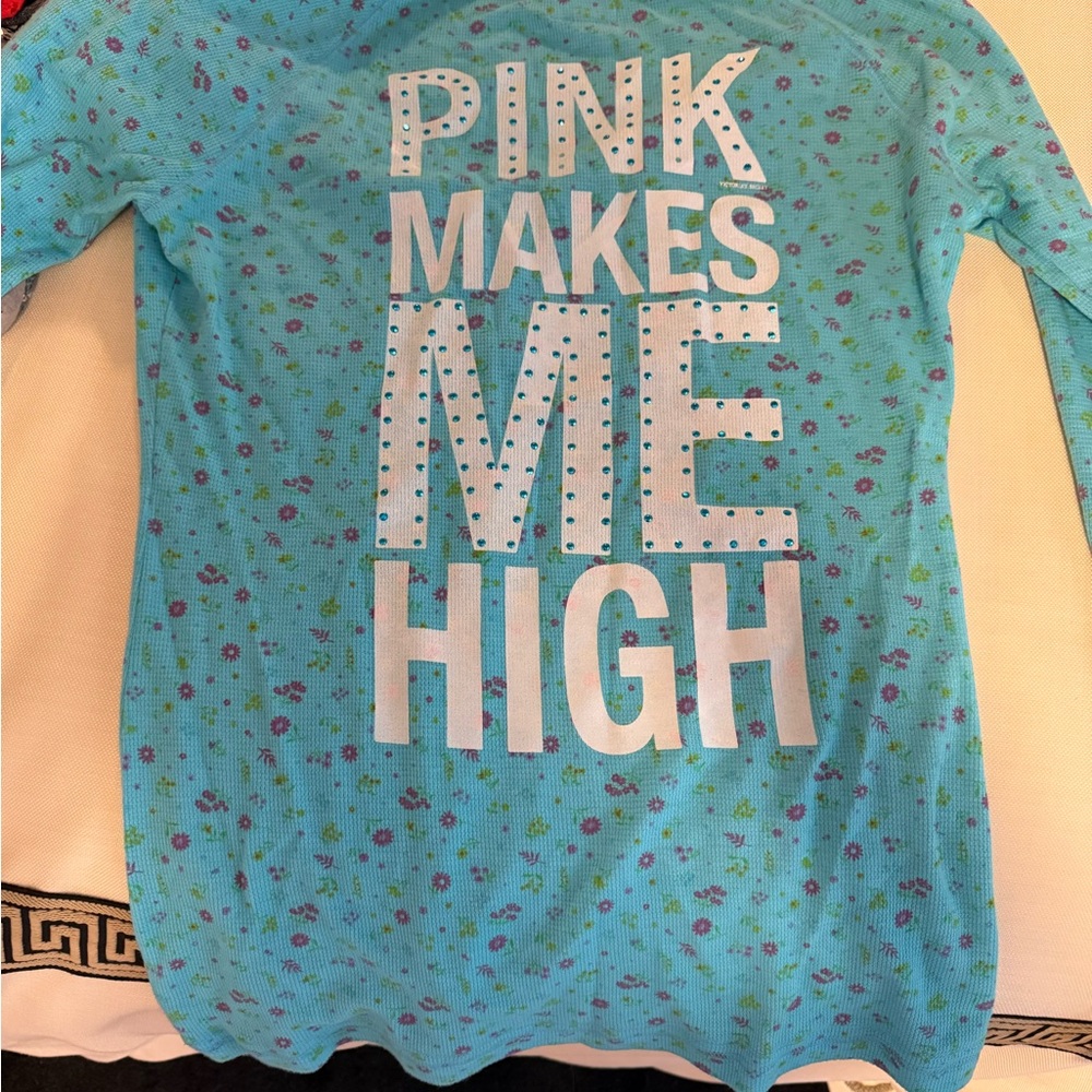 PINK Henley Top